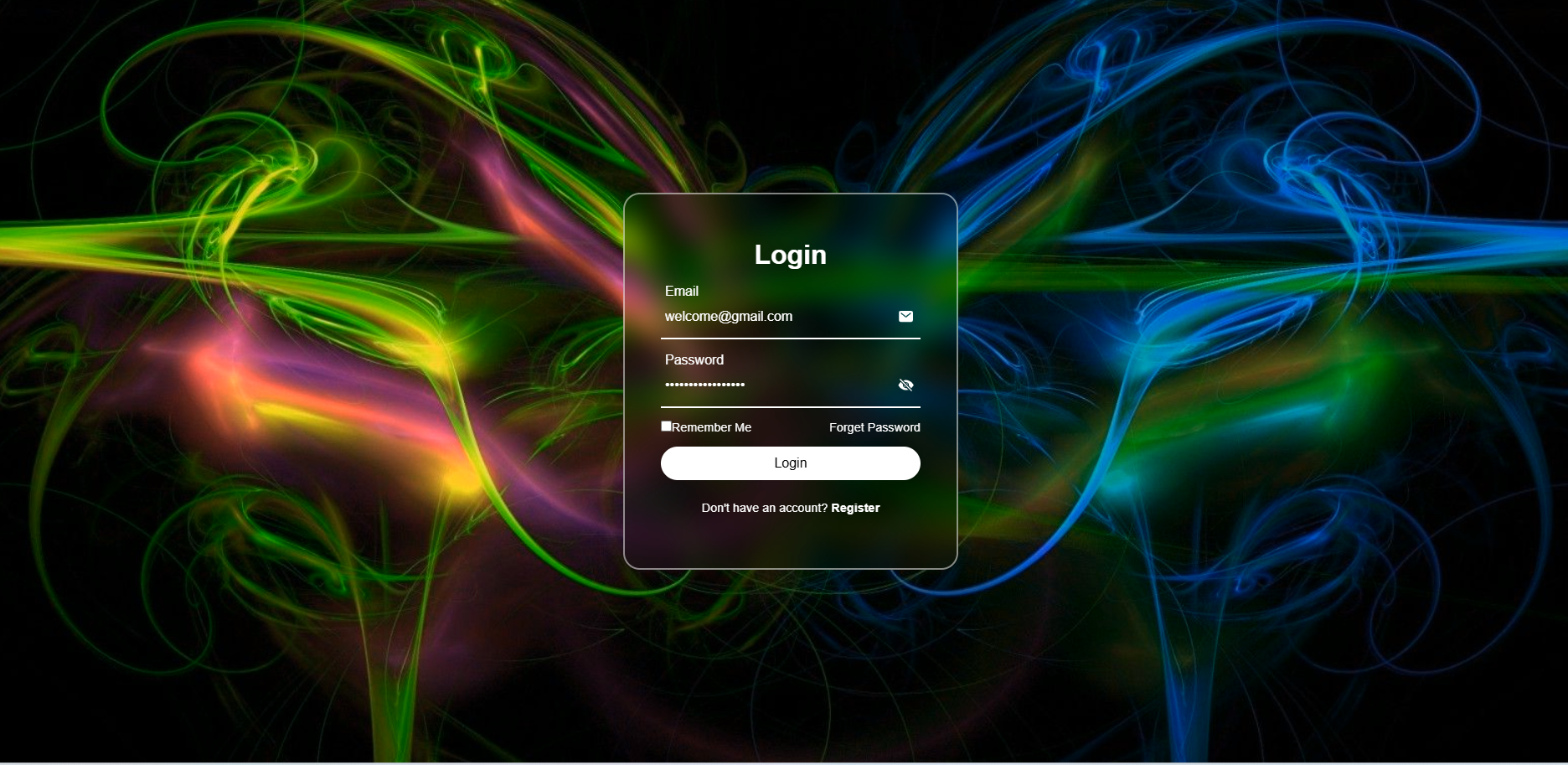 Login Page